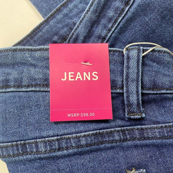 Tengfu Skinny Distressed Stretch Size 6 Jeans - Picture 6 of 7